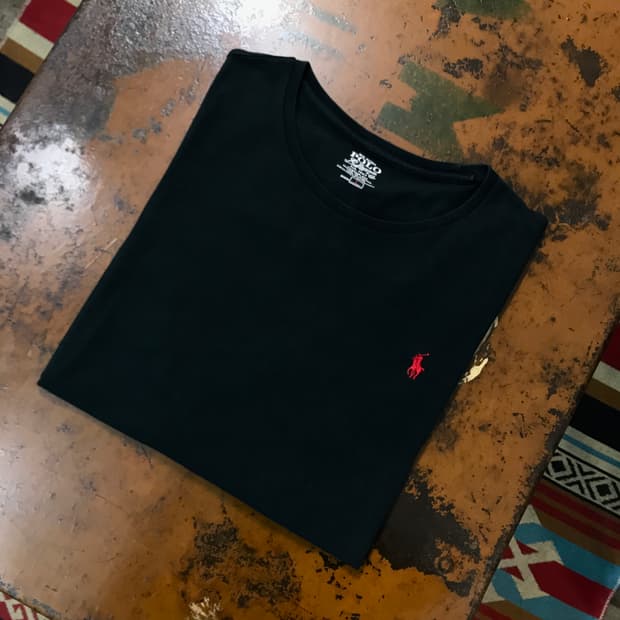 폴로랄프로렌 블랙 롱 슬리브 쭉티 남성 105 사이즈 