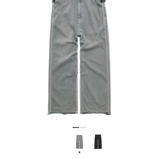 [4] 폴리테루 리빌드 고시마 데님 002 블루그레이