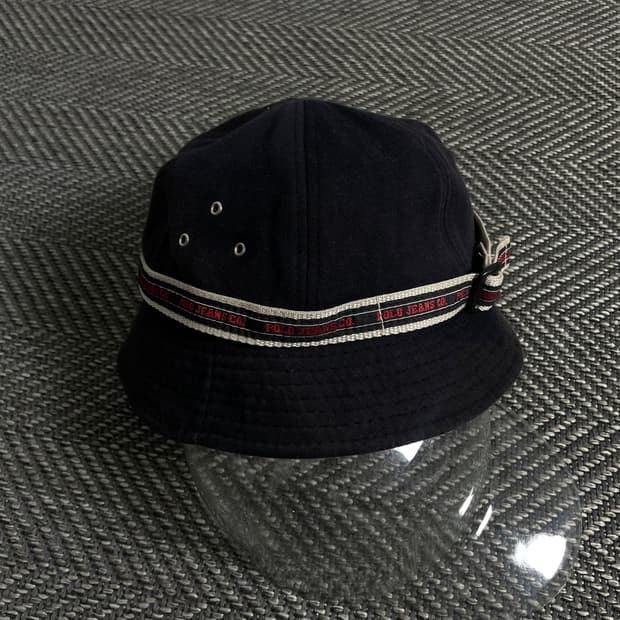 폴로 랄프로렌 버클 디테일 버킷햇o 3424