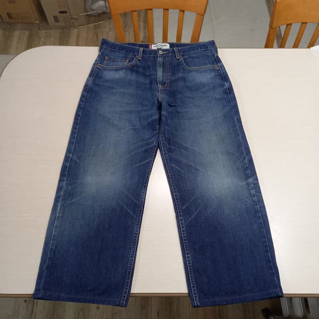 34-35 리바이스569 워싱 와이드진 35-261