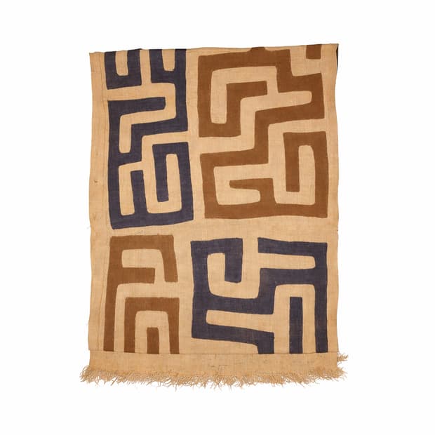 Congo Raffia Kuba Textiles #25264