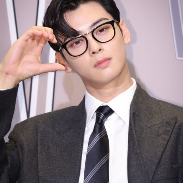 차은우 안경) 생로랑 sl753 안경