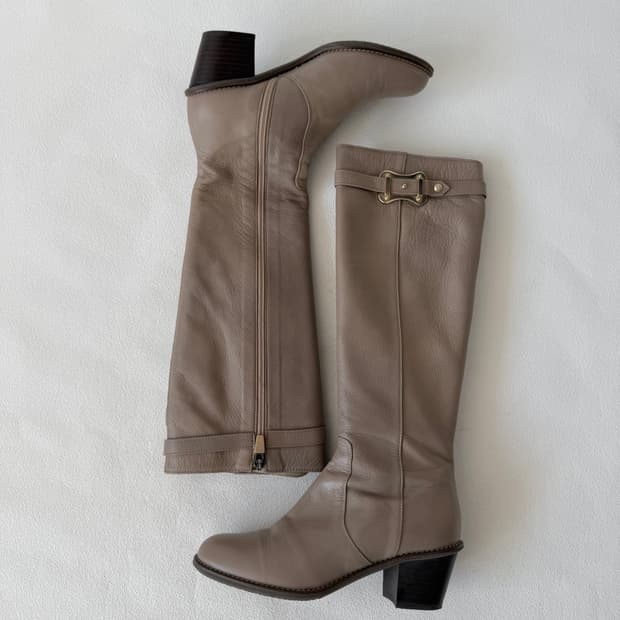 [230]Pre owned 레더 부츠