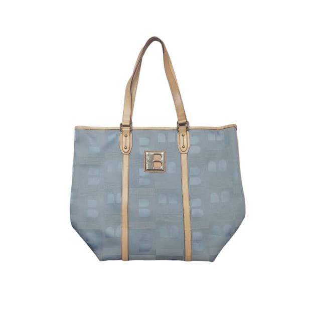발리 B로고 패턴 숄더백 블루 (정품)