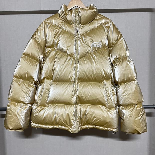 emis 이미스 골드 양면 패딩 L (새상품)