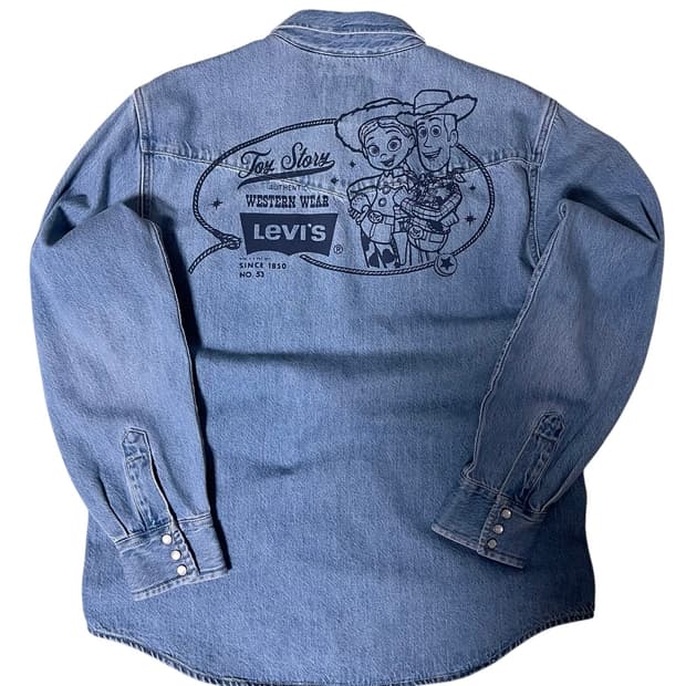 (새상품) 리바이스 토이스토리 디즈니 콜라보(한정판)M