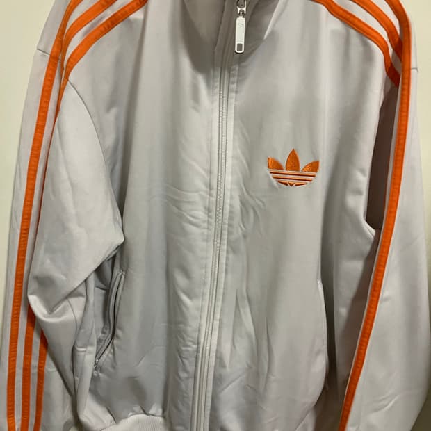 아디다스 파이어버드 화이트 오렌지 져지 판매