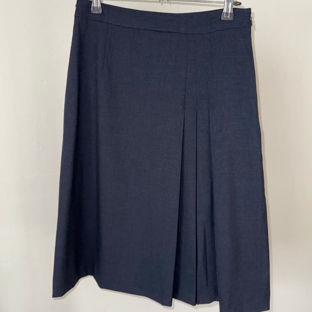 빈티지 잔체크 스커트