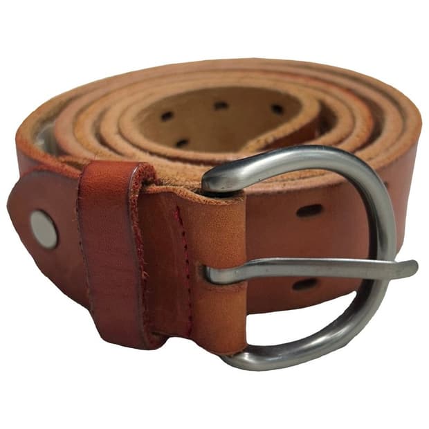 ACID LITMUS 소가죽 벨트 브라운