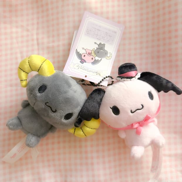 산리오 2000년대 시리즈 롤로매닉 체리 베리 마스코트 인형 키링