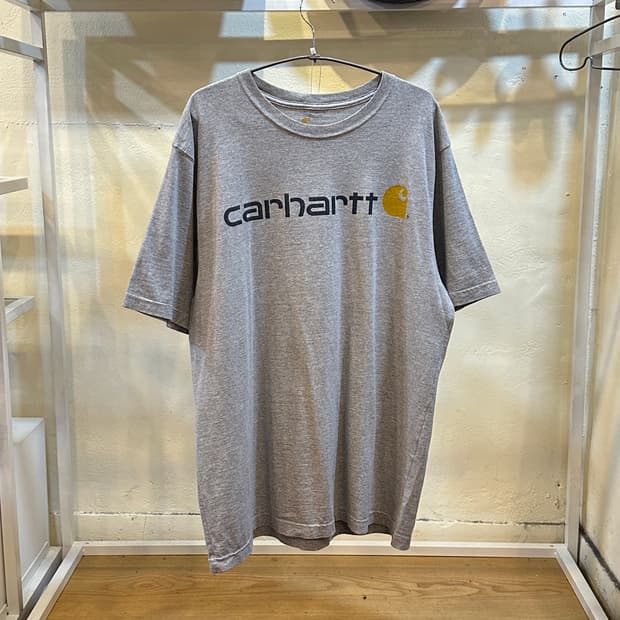 칼하트 로고 스펠아웃 반팔 티셔츠 그레이 L