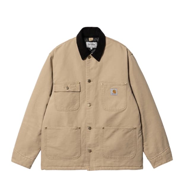 칼하트wip og 초어 코트 더스티 해밀턴 브라운 - 윈터 L사이즈
