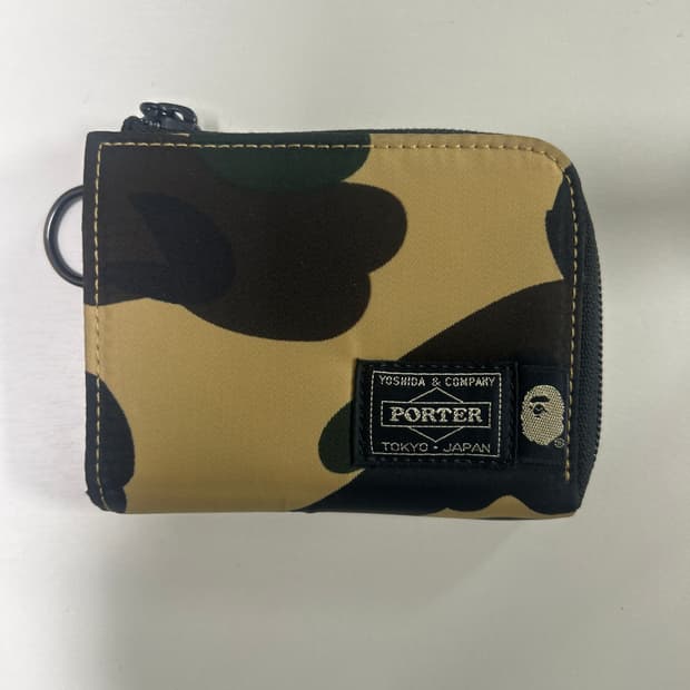 베이프 포터 콜라보 지갑