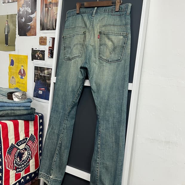 Levis 리바이스 엔지니어드 진스 나팔핏 부츠컷 데님 팬츠