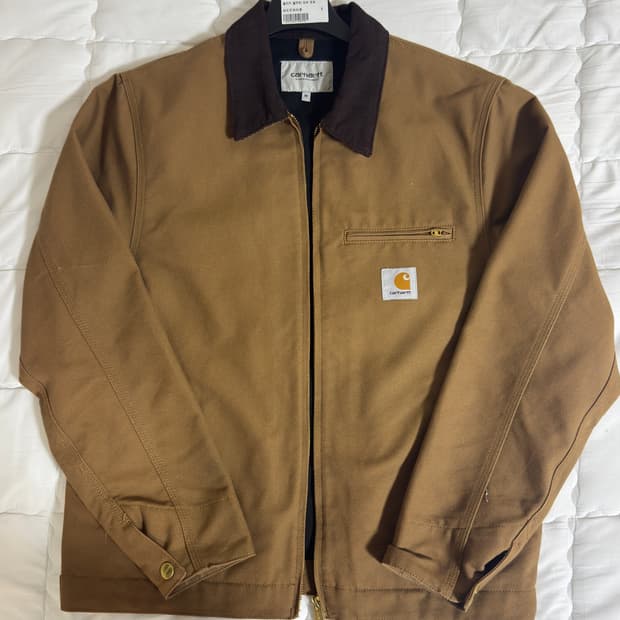 칼하트 WIP 디트로이트 자켓 브라운 M