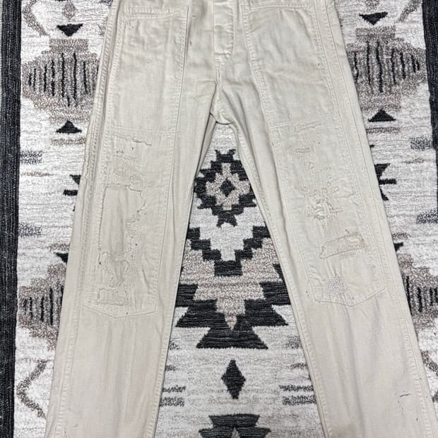 [30*30] RRL 엔지니어핏 리페어 카펜터 팬츠