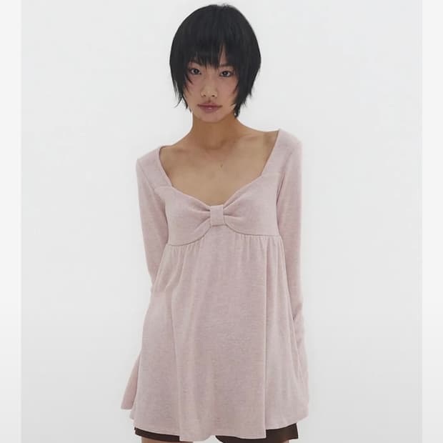 익스파이어드걸 Bambi Soft Top Pink