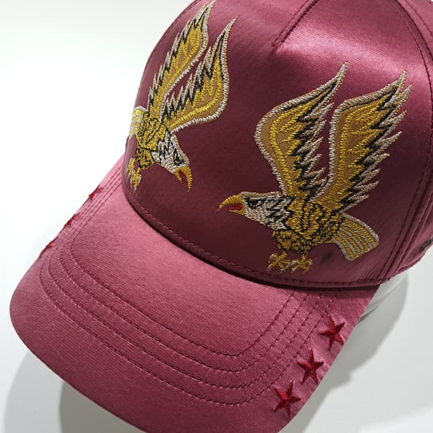 CK060 디젤 독수리 새틴 스카잔 볼캡 모자