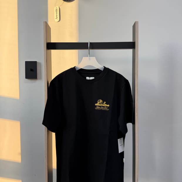 에임 레온 도르 로고 유니스피어 티셔츠 블랙