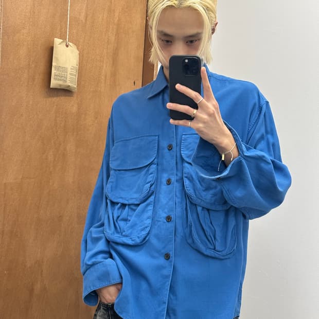 monkey time Multi Pocket Shirt