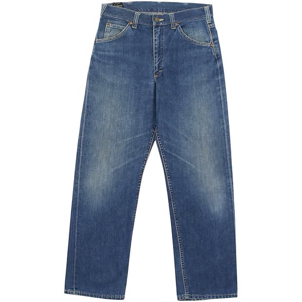 1960s USA Lee 101Z 셀비지 데님 팬츠 빈티지 미국제 리