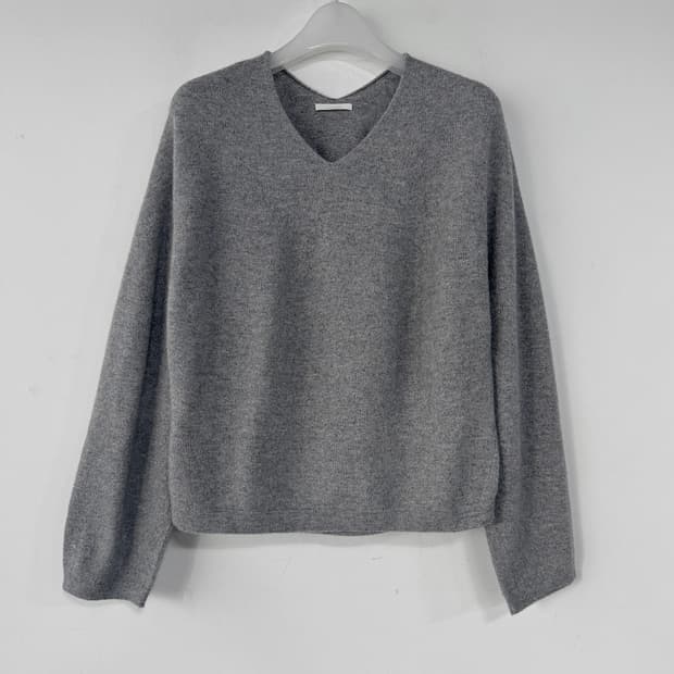 더캐시미어 23 셔링 포인트 캐시미어 니트 탑