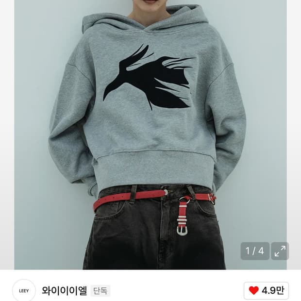 Yeel leey BIRD ARTWORK HOODIE 