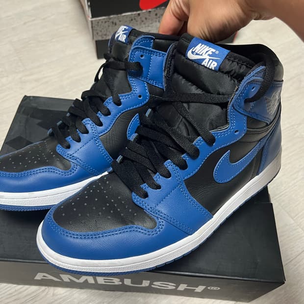 270)조던1하이 마리나블루