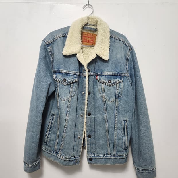 리바이스 데님 퍼 자켓