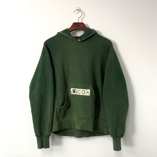 90s lee cross grain 그래픽 후디
