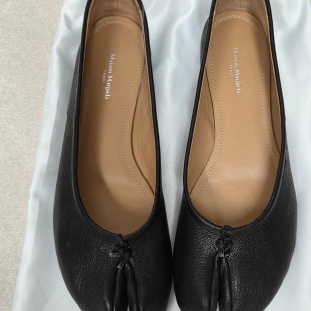 메종 마르지엘라 타비 플랫 슈즈 39