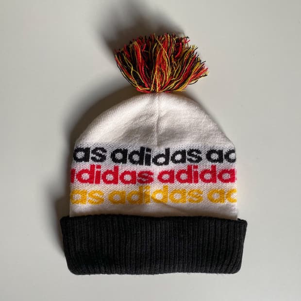 90s 빈티지 아디다스 비니 털모자