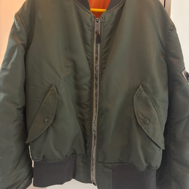 90s 알파인더스트리 ma-1 made in USA