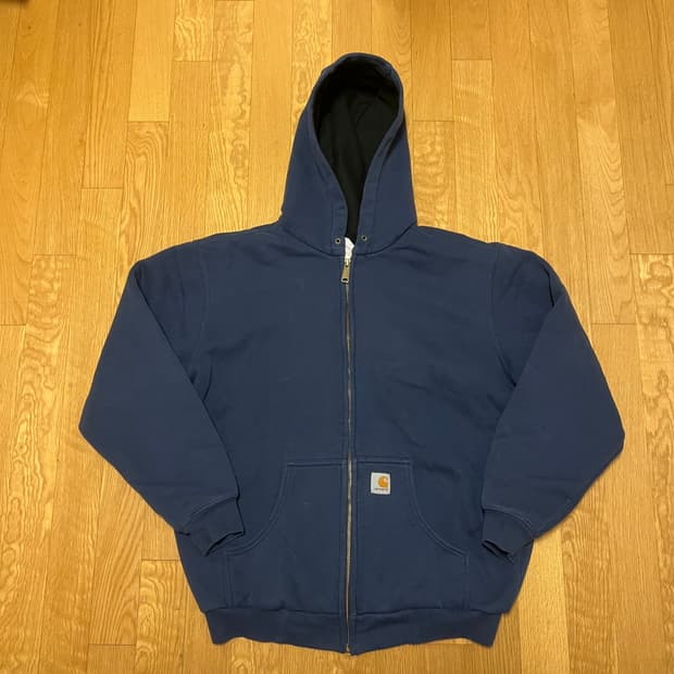 [M] 00s 칸예 빈티지 칼하트 J149 후드집업 NVY