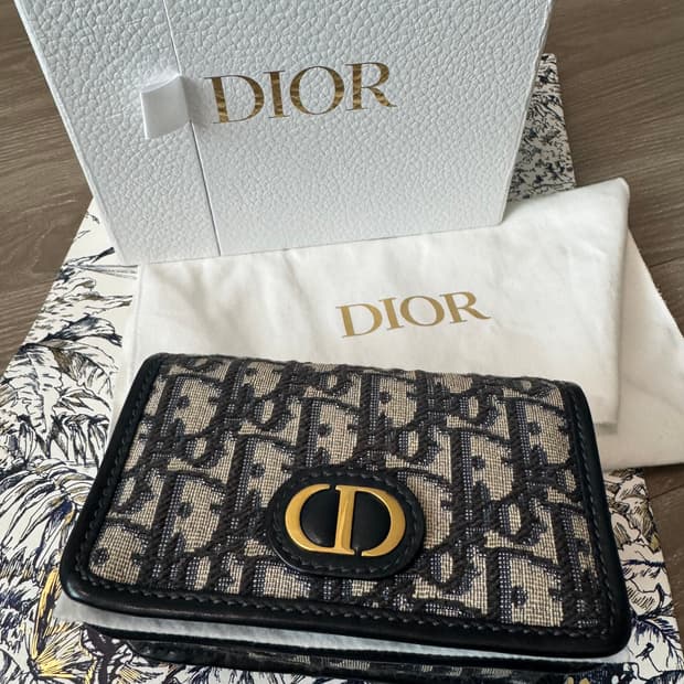 디올 오블리크 몽테인 나노 파우치 크로스백