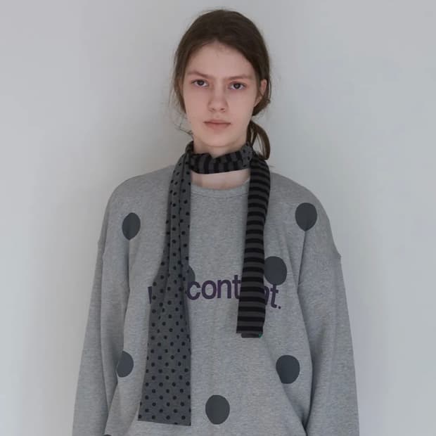 노컨텐츠 멀티 패턴 스카프