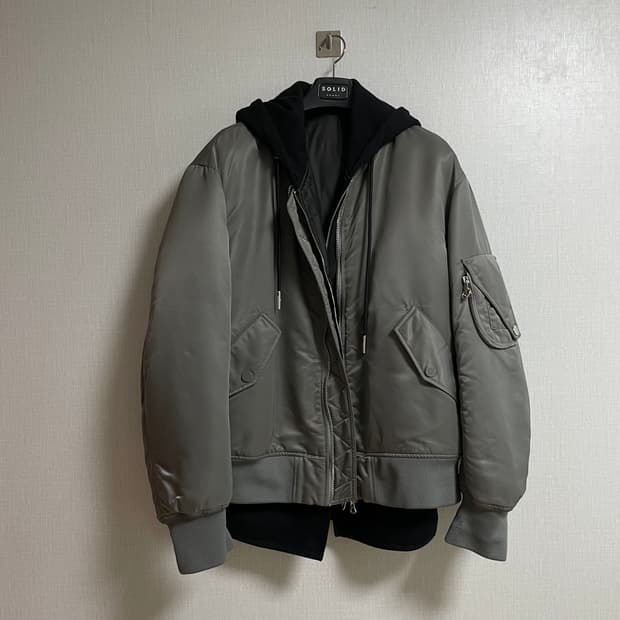 [48]솔리드옴므 레이어드 마원 봄버