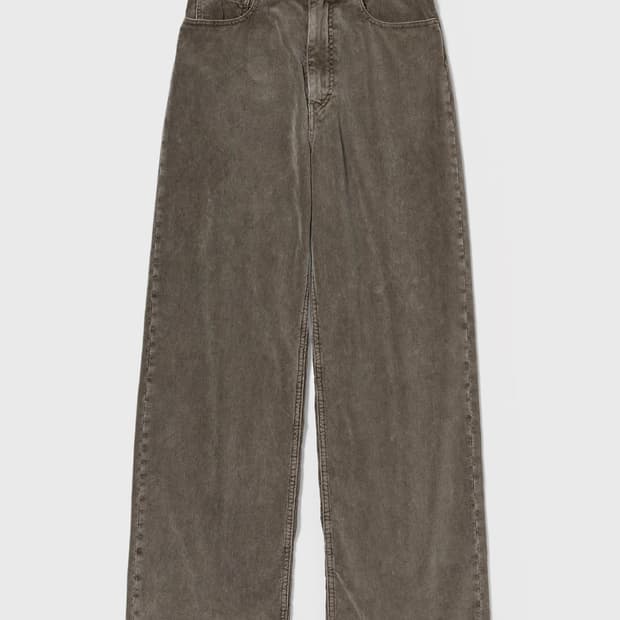 오라리 코듀로이 PIGMENT DYED FINX CORDUROY WIDE