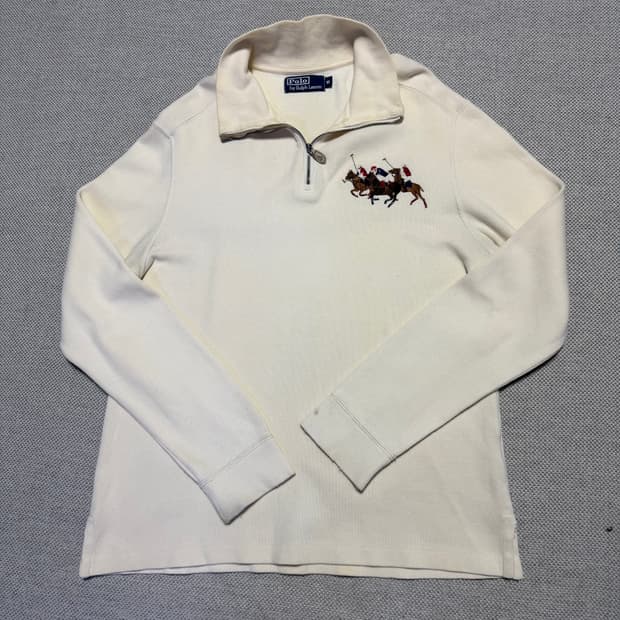 폴로 랄프로렌 하프집업 맨투맨