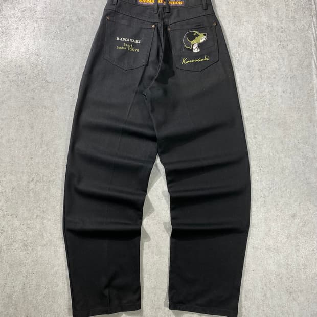 [28] 90s Kawasaki 가와사키 스포츠 루즈핏 팬츠