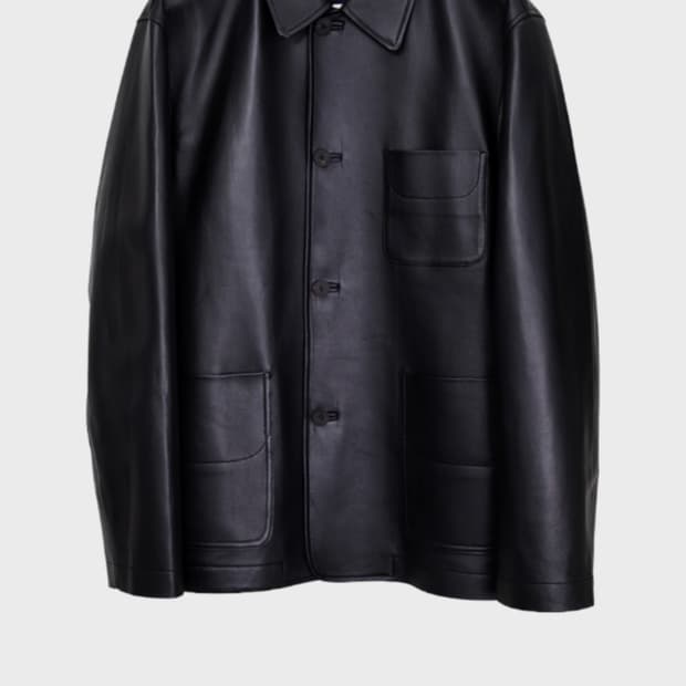 (구매) 도큐먼트 파자마 레더 자켓 s