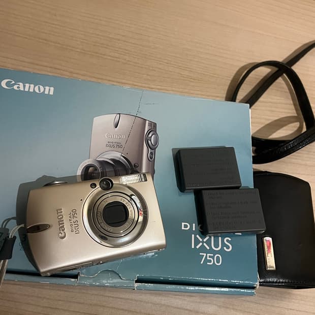 캐논 ixus 익서스 750 (풀박스, 작례o)