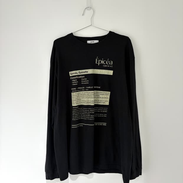 UNITED ATHLE x NINE long sleeve
