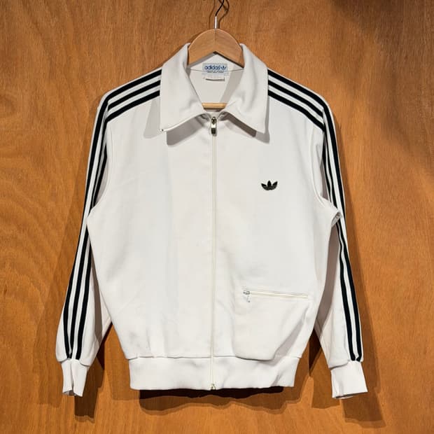 아디다스 80s 화이트 트랙탑 져지 M