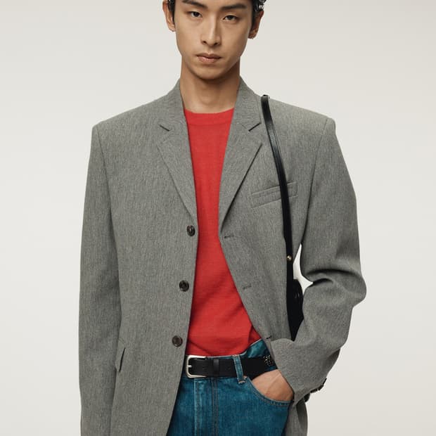 ## 렉토 25FW RC 시어 셔츠 니트 탑 반팔 스웨터 스칼렛 레드