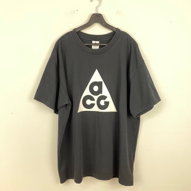 나이키 ACG HBR 로고 블랙 티셔츠 XXL <123>  