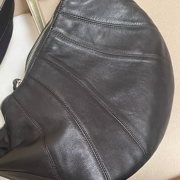 르메르 포춘백 다크 초코 라지