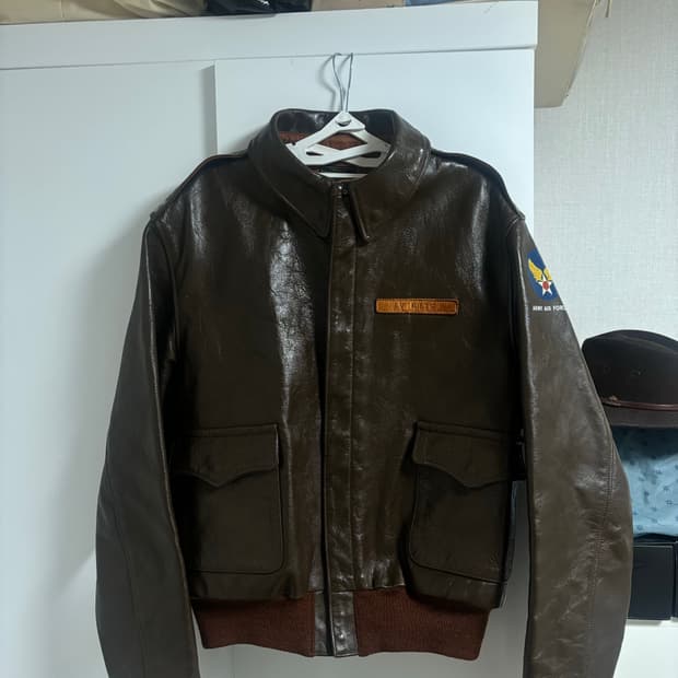 리얼 맥코이 a2 자켓 v.hilts 40 사이즈