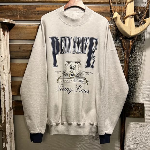 [2XL]90's USA 빈티지 PENN STATE 멜란지 스웻셔츠