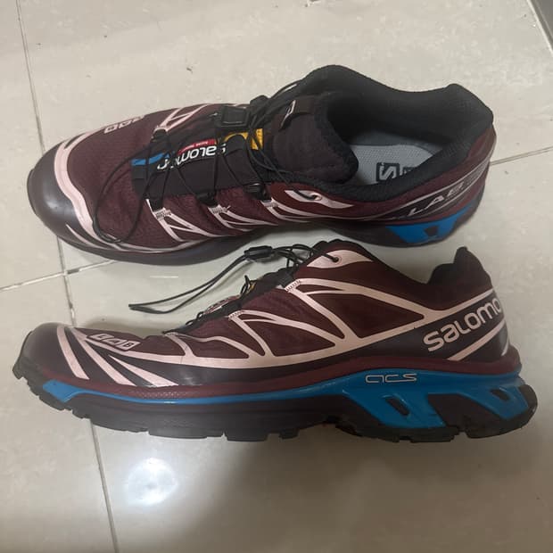 살로몬 xt-6 매더블루 280